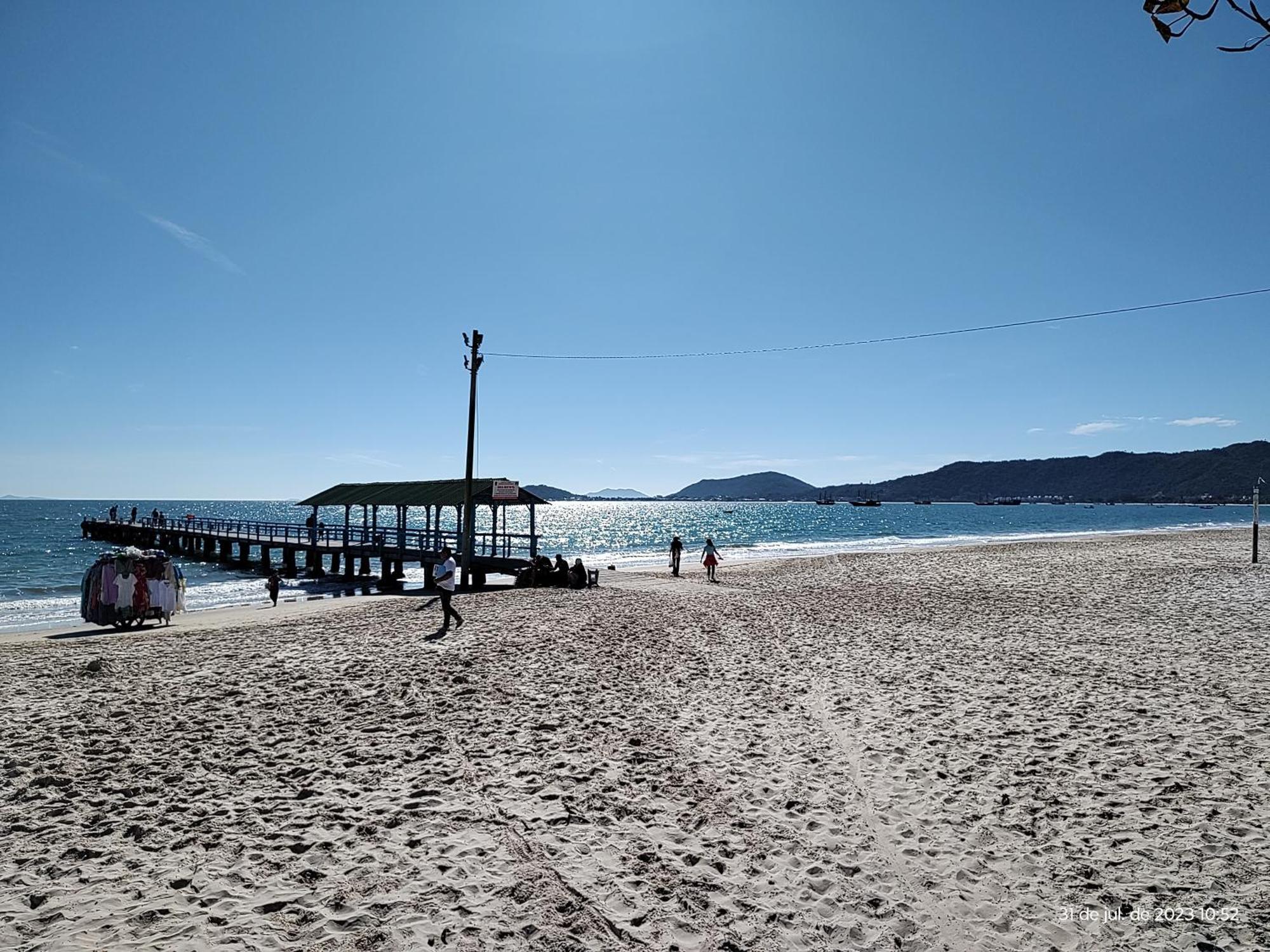 Apto 20 Metros Do Mar. Florianópolis Extérieur photo